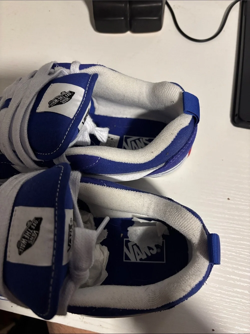 Vans worn once